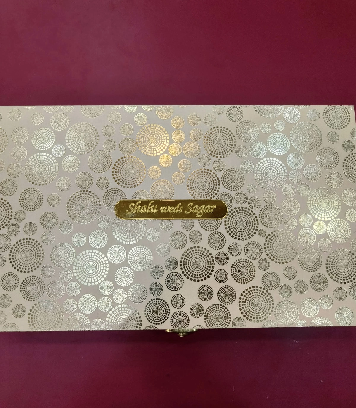 Luxury wedding invite box thumbnail 2