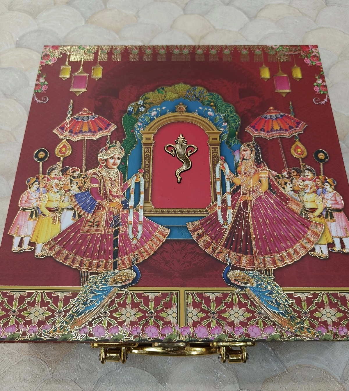 Luxury wedding invite box thumbnail 4