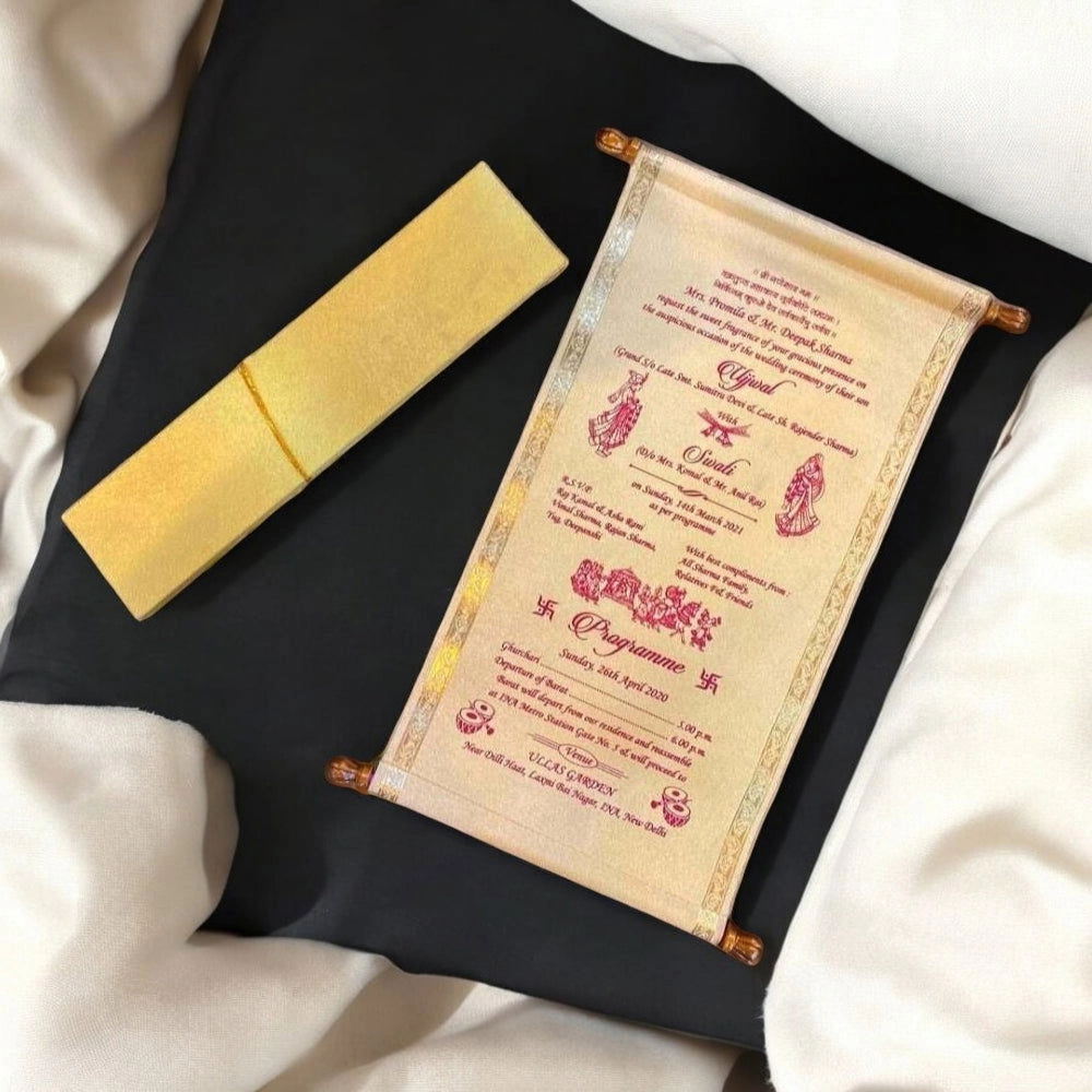 Satin fabric scroll thumbnail 2