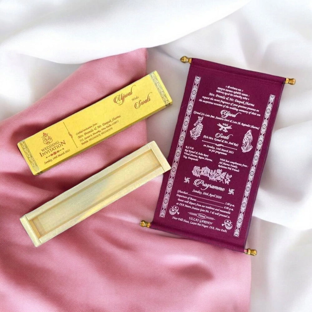 Satin fabric scroll thumbnail 2