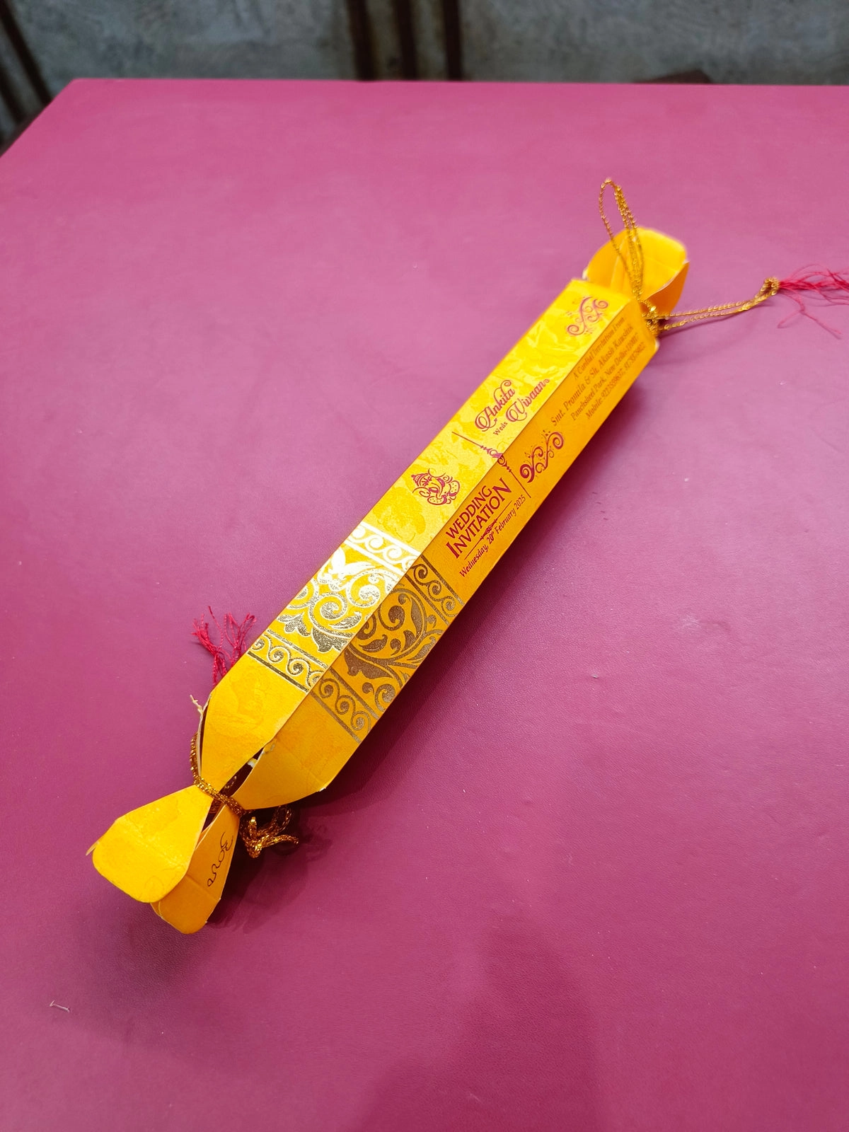 Satin fabric scroll thumbnail 2