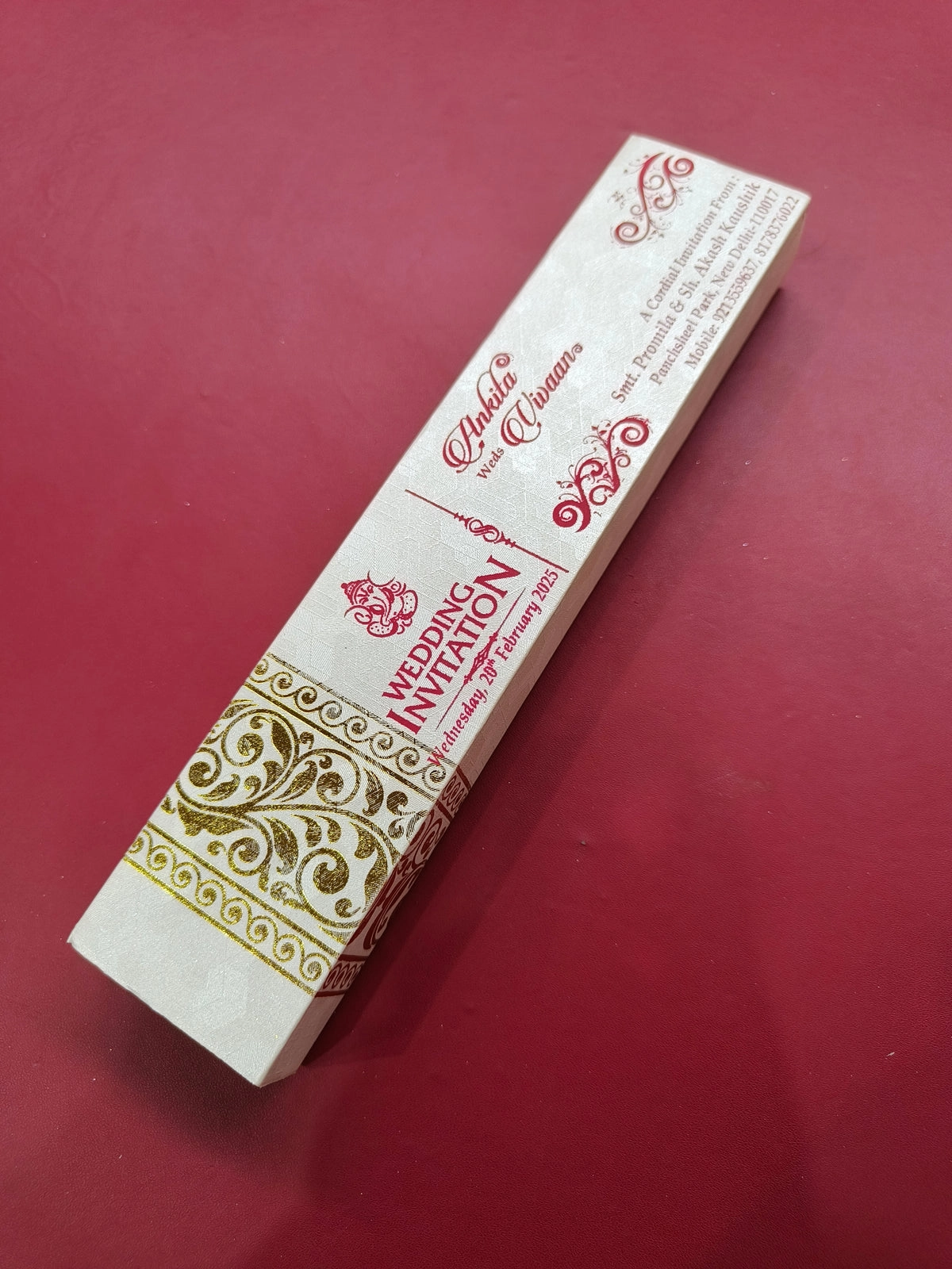 Satin fabric scroll thumbnail 2