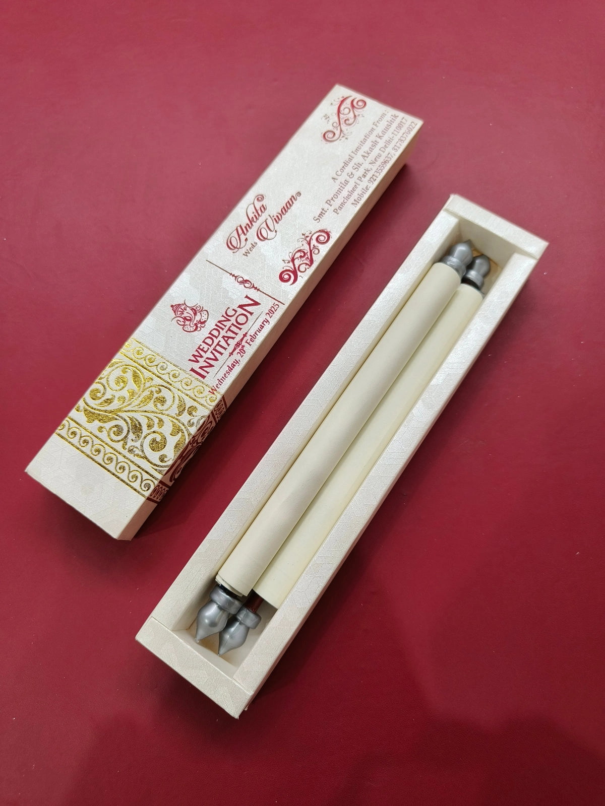 Satin fabric scroll thumbnail 2