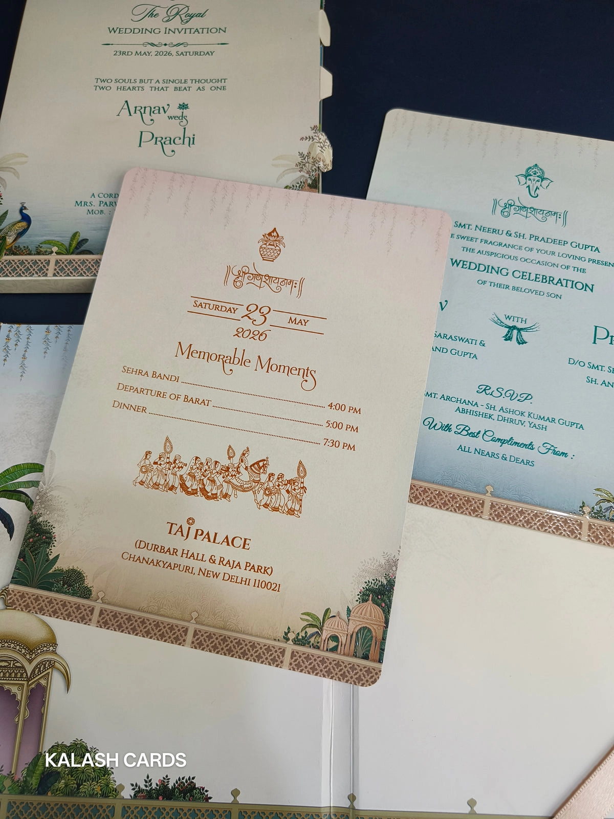 Luxury wedding invitation thumbnail 2
