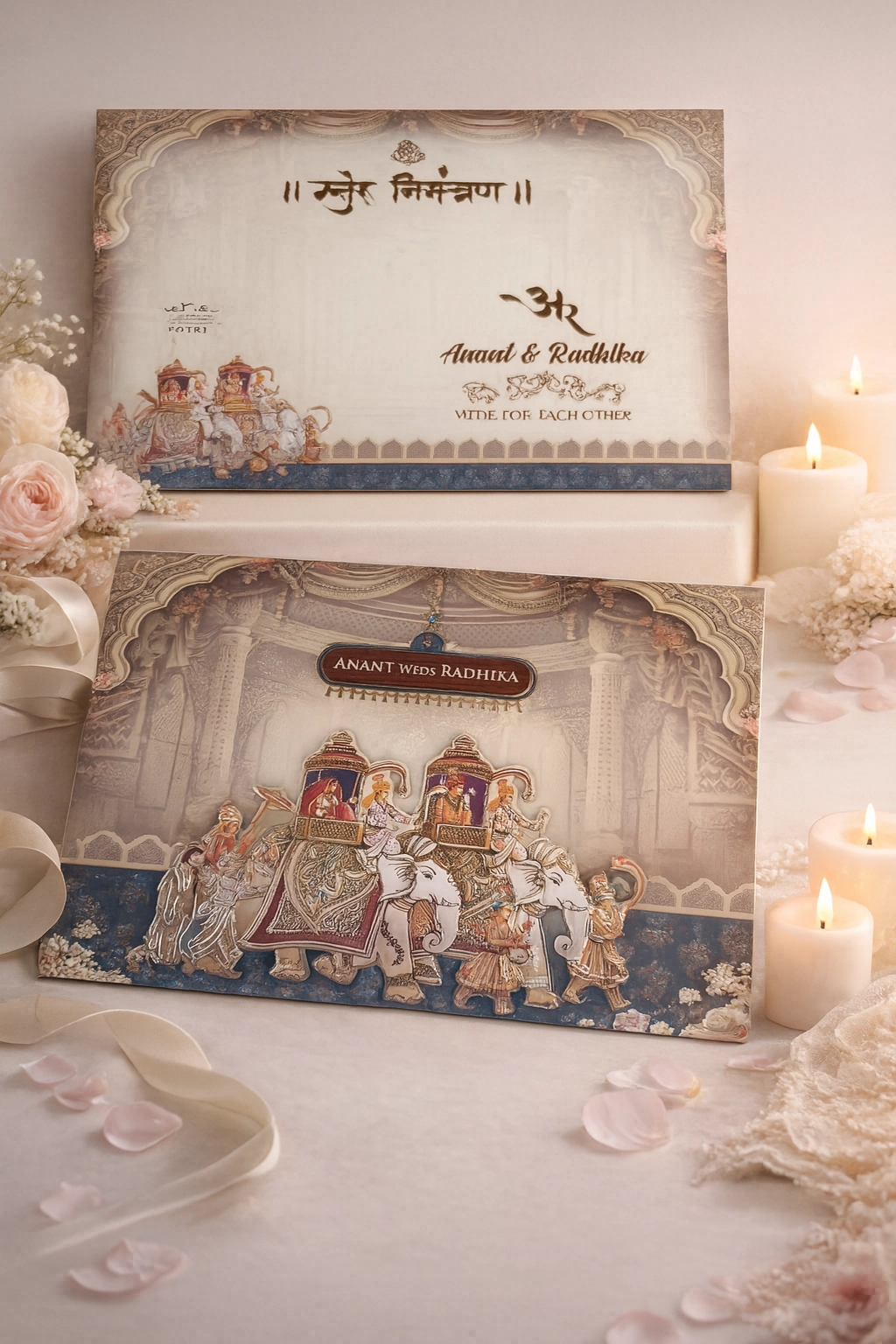 Luxury wedding invitation thumbnail 2