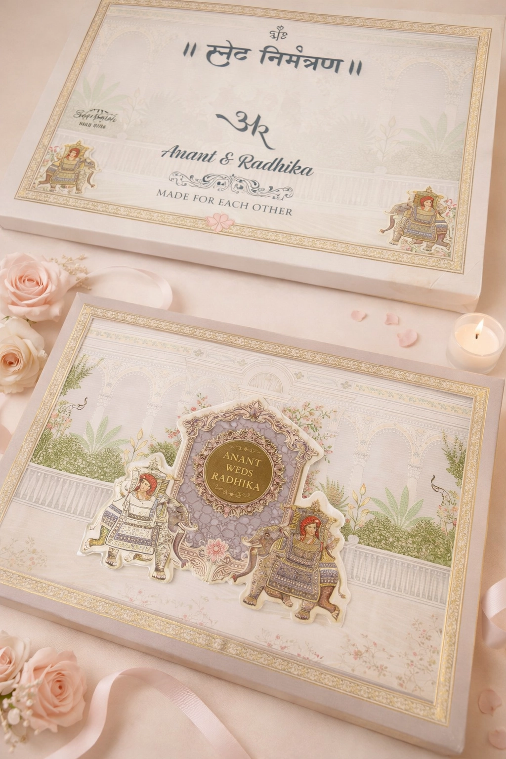 Luxury wedding invitation thumbnail 3
