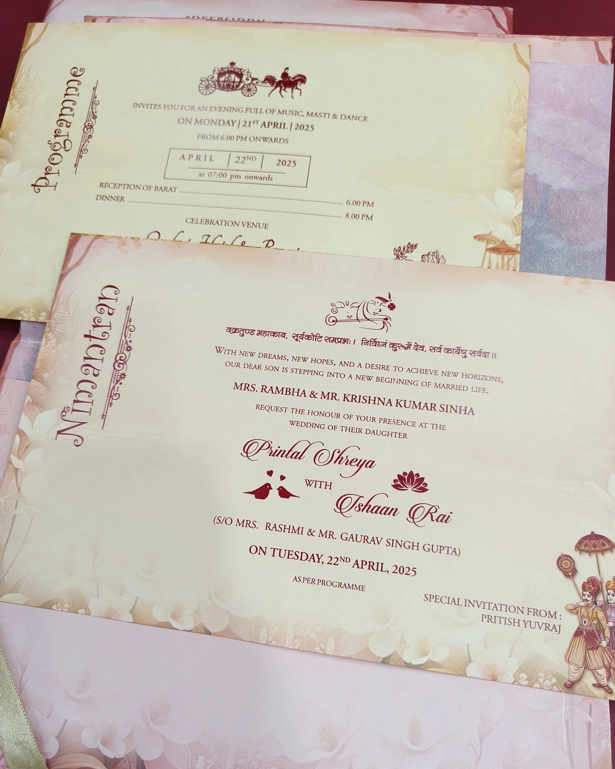 Wedding invitation thumbnail 4