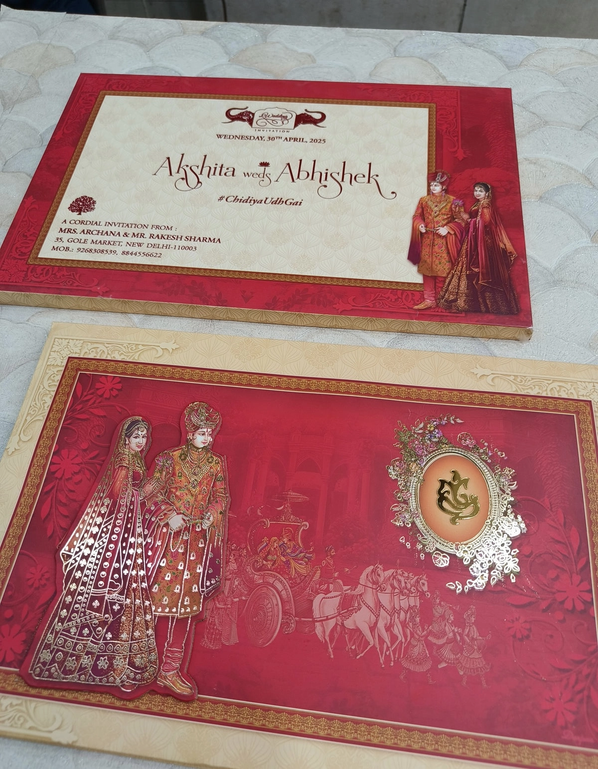 Wedding invitation thumbnail 4