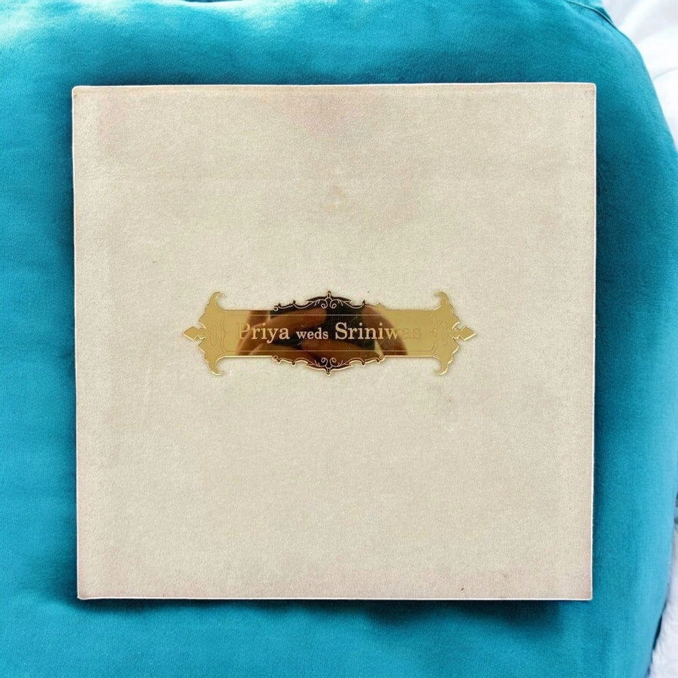 Thick Luxury Wedding Card thumbnail 3