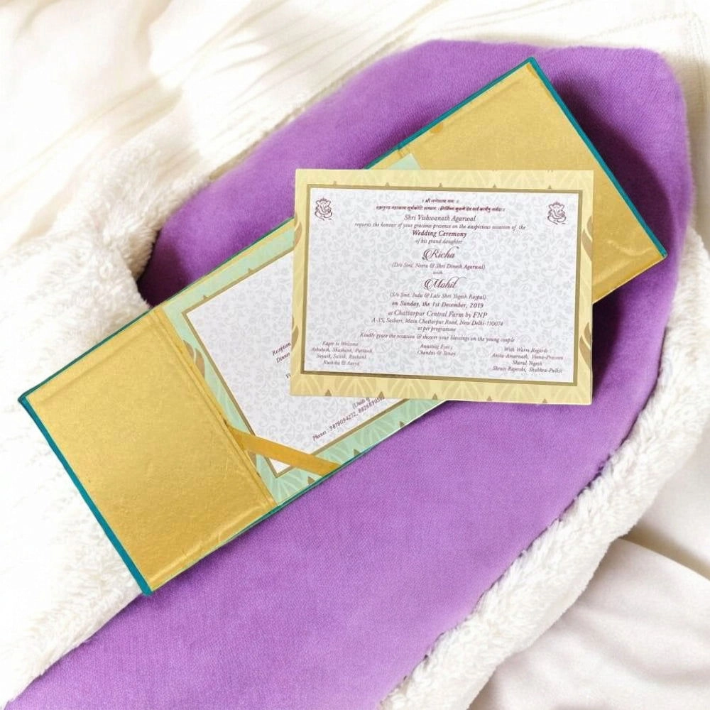 Luxury wedding invitation thumbnail 2