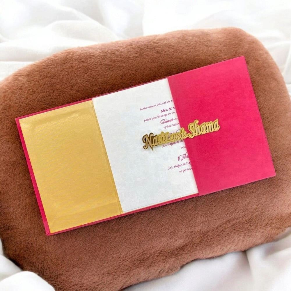 Luxury Wedding invitation thumbnail 3