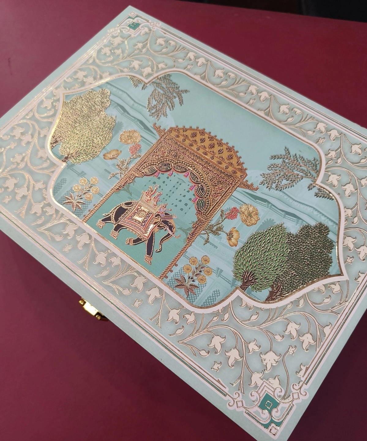 Luxury wedding invite box thumbnail 2