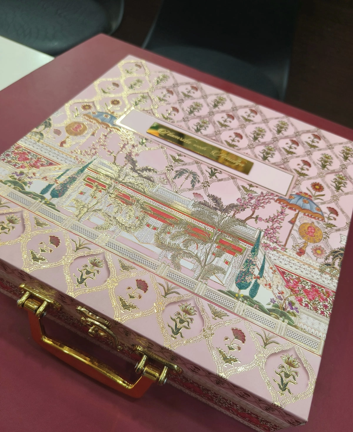 Luxury wedding invite box thumbnail 3