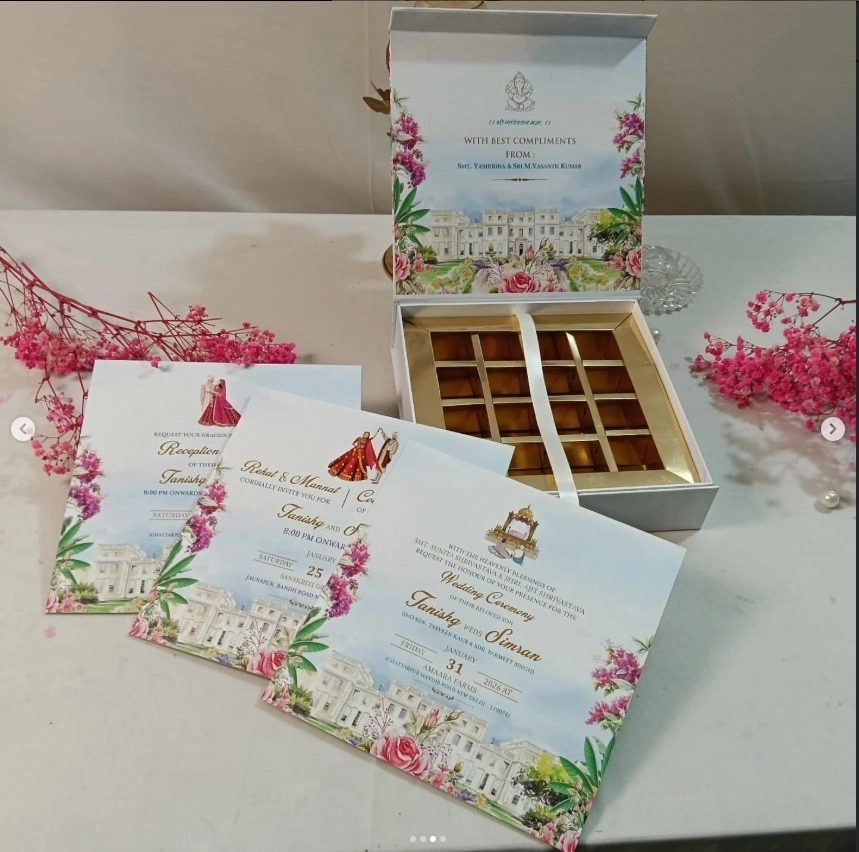 Luxury Heritage Estate Invitation Box thumbnail 2