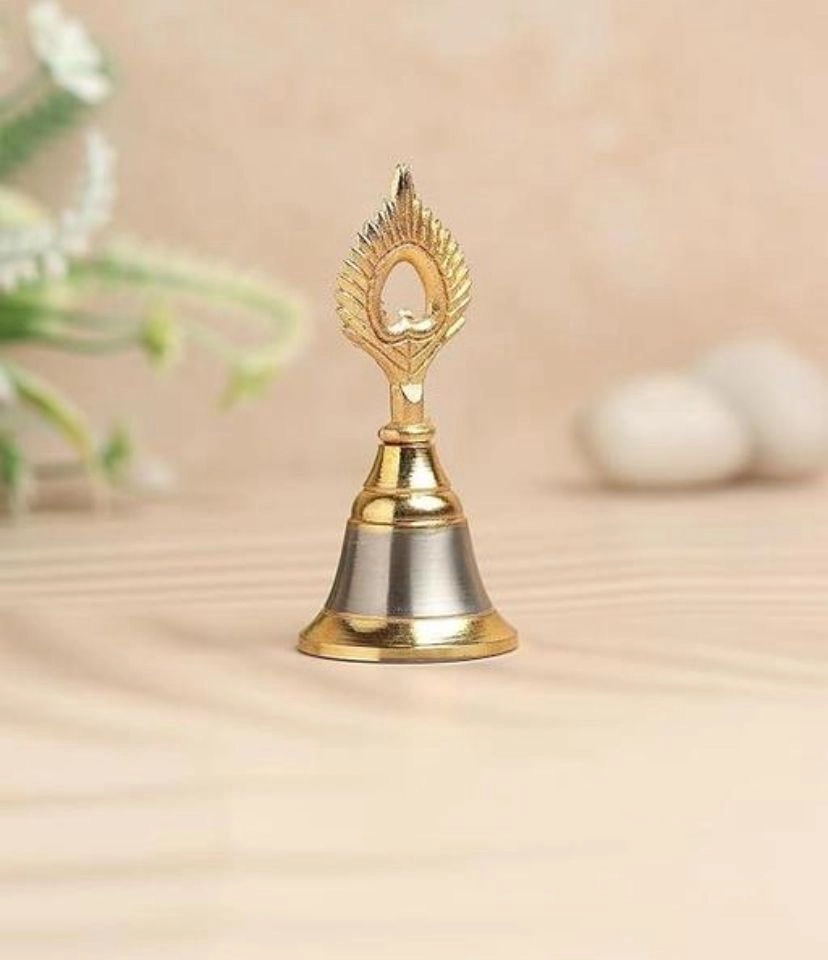 Elegant Brass Bell Return Favour