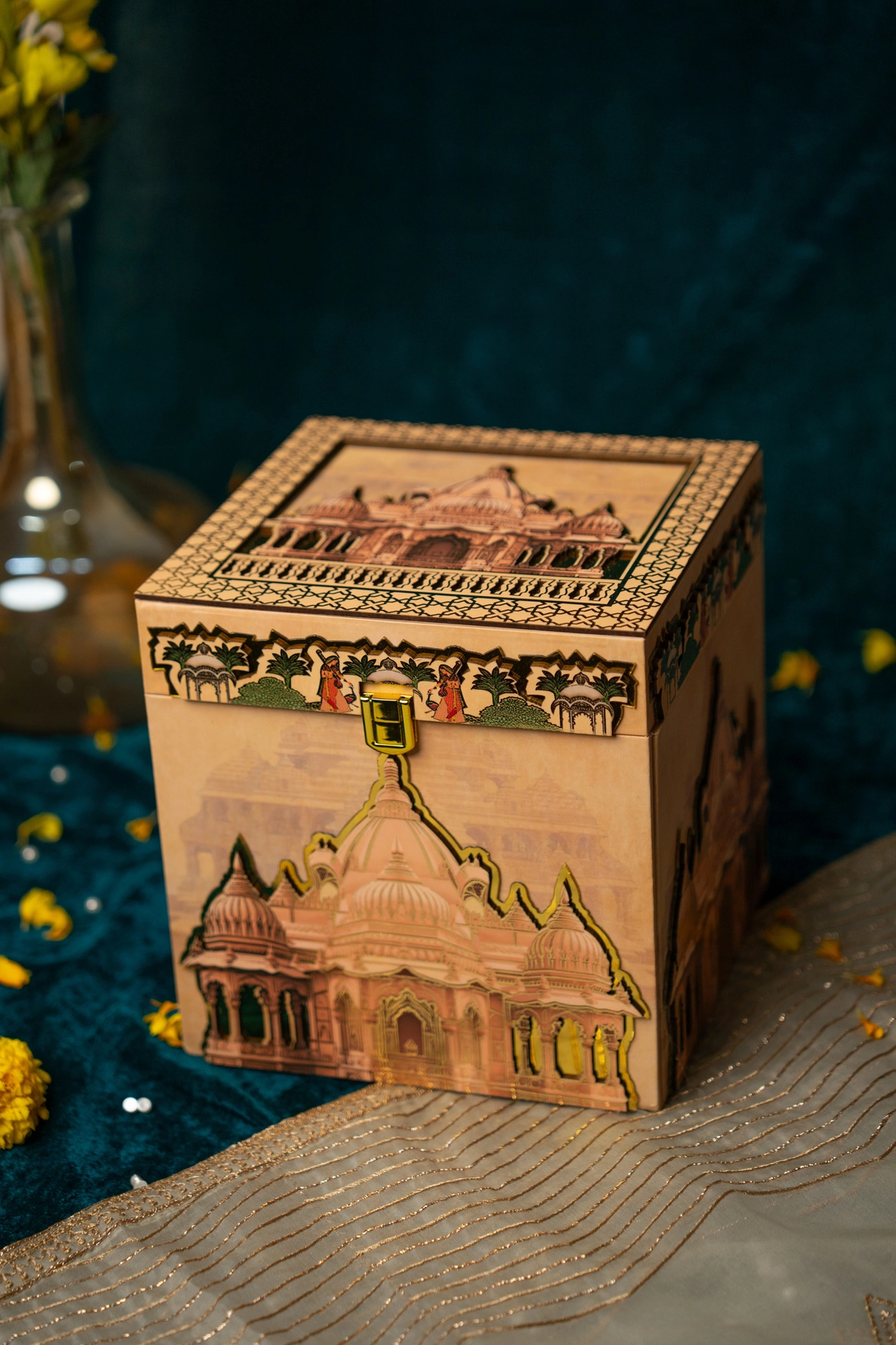 Heritage Luxury Wedding Invitation Box