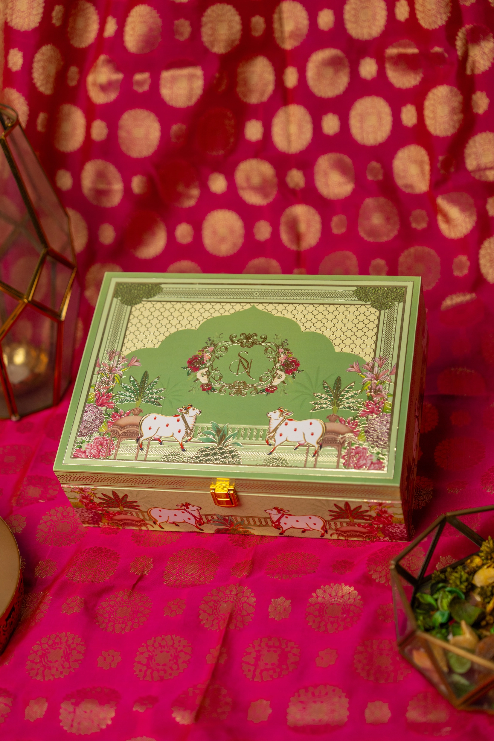 Heritage Luxe Invitation Box — Dual Jar Set thumbnail 2