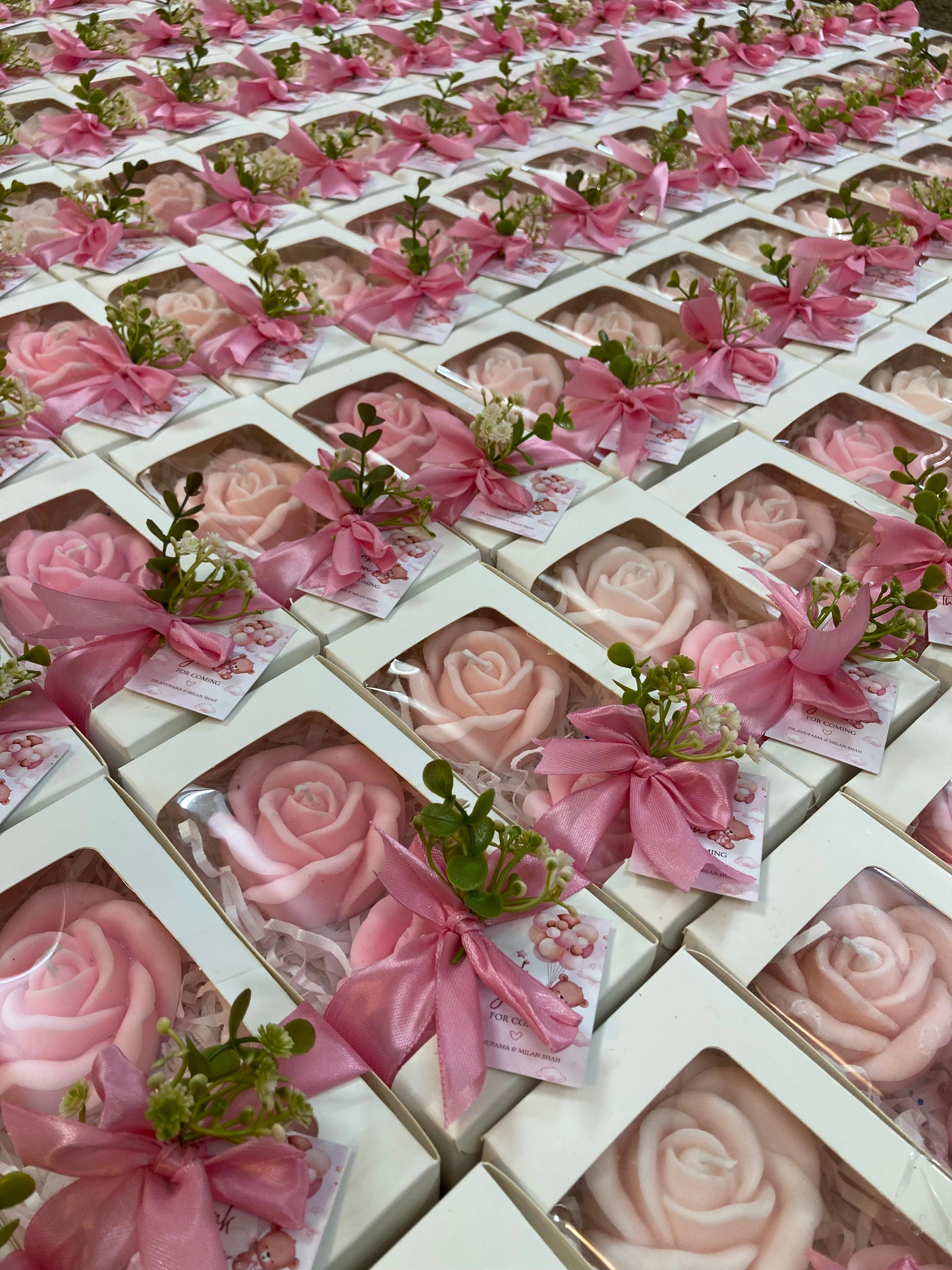 Blush Rose Scented Candle Duo Box thumbnail 2