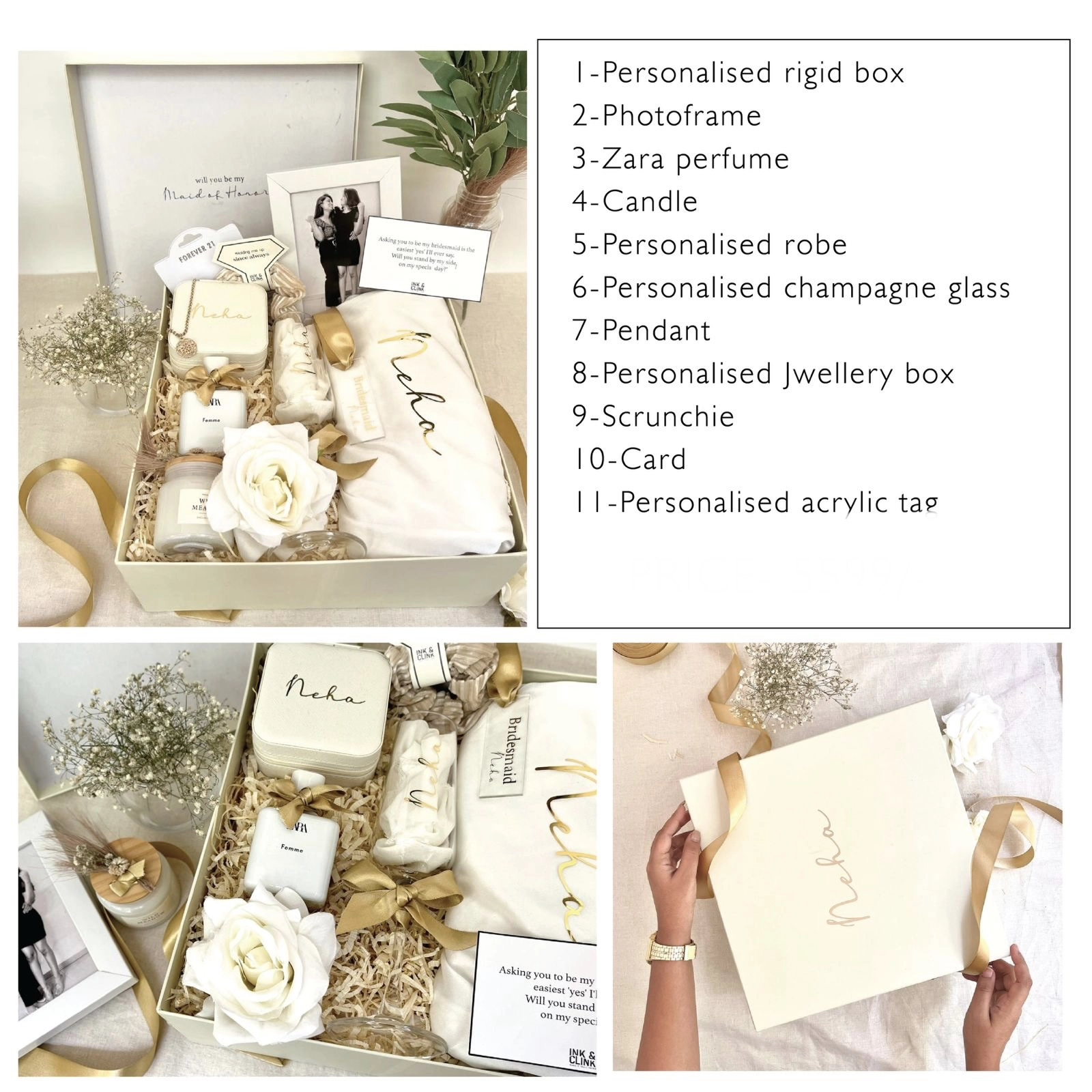 Ivory Luxe Whisper Bridesmaid Box thumbnail 2