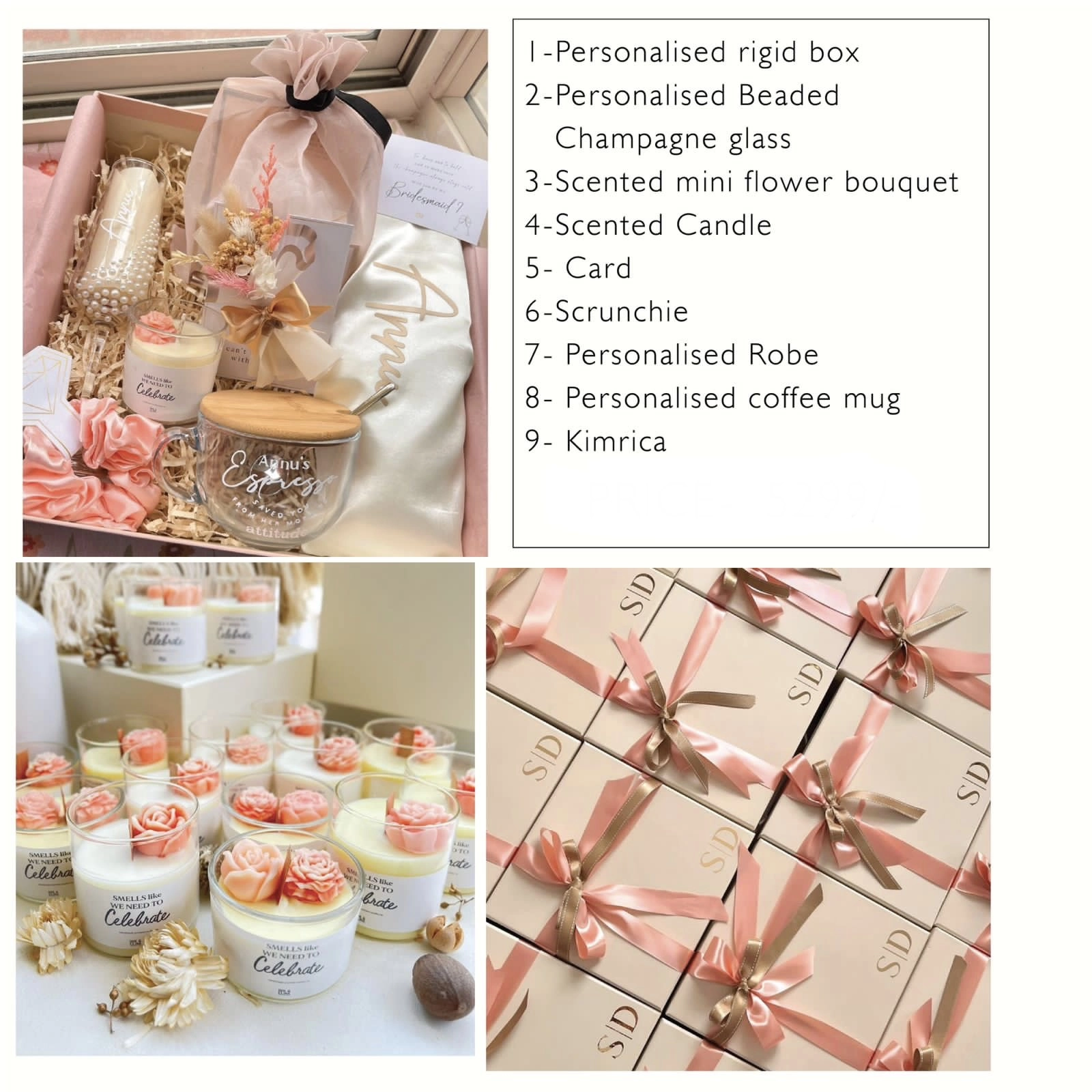 The Champagne & Satin Edit - Bridesmaid Hamper  thumbnail 2