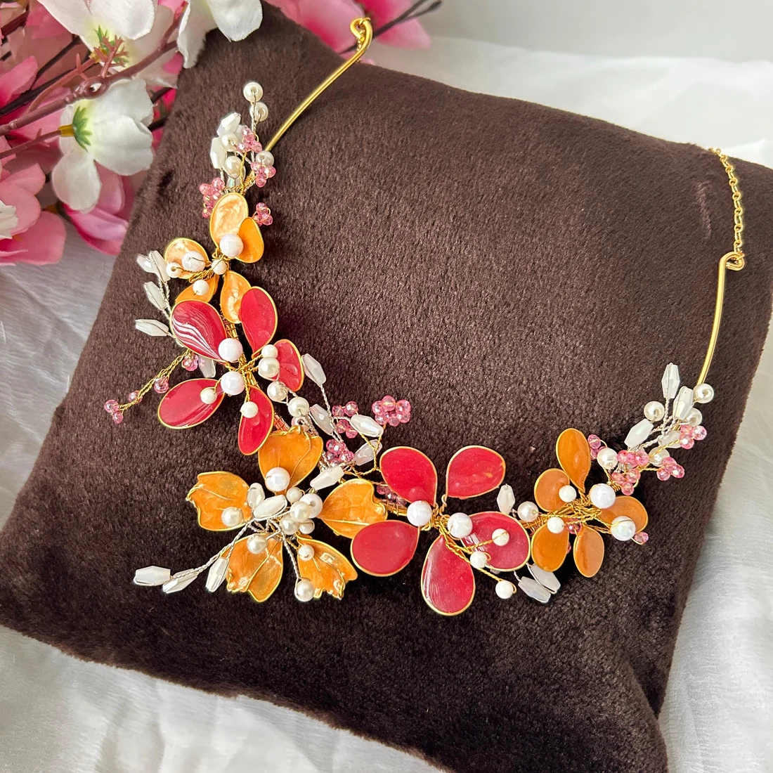 Necklace and earrings thumbnail 2