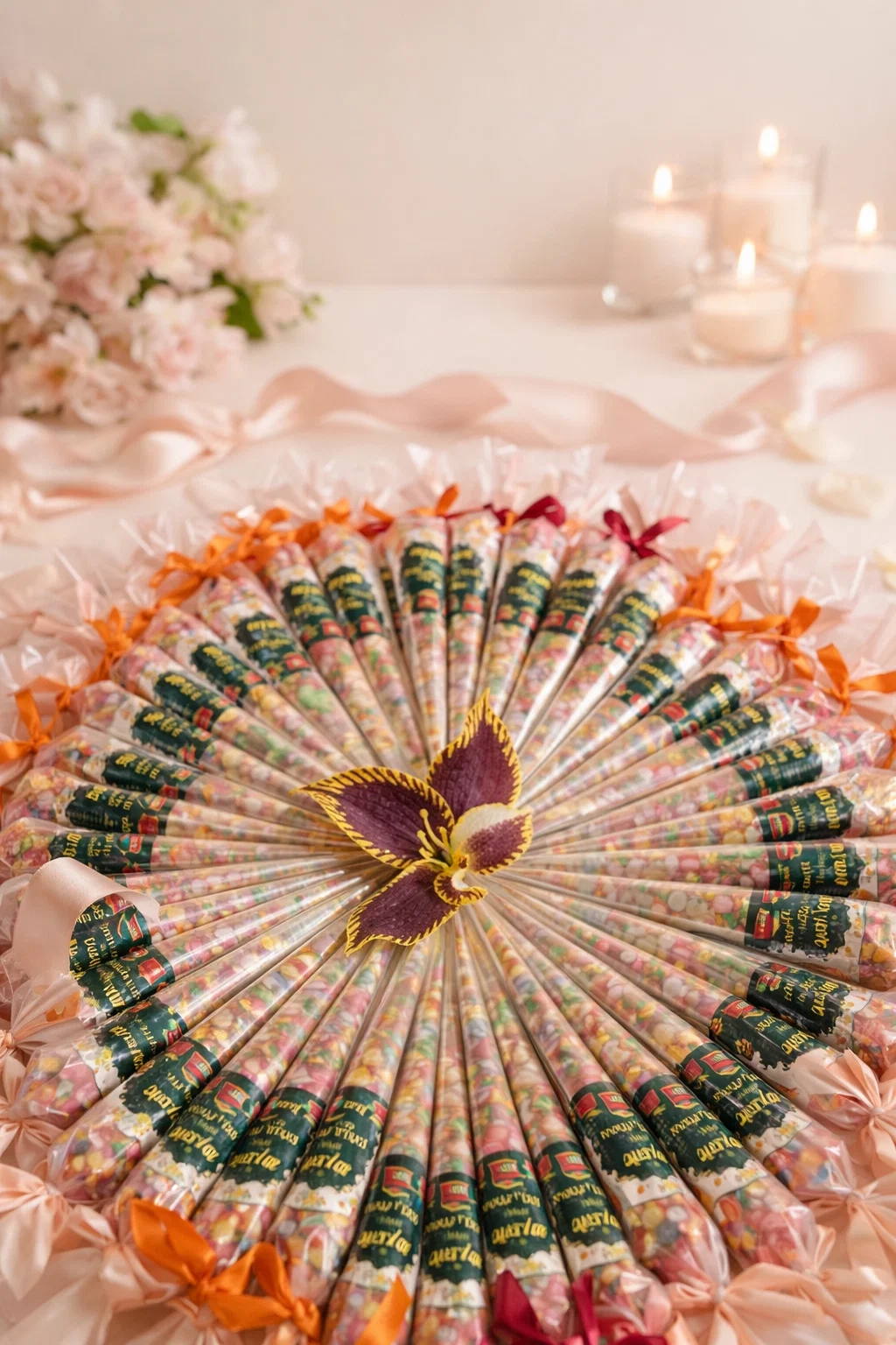 Elegant Sauf Cones - Wedding Favors thumbnail 2