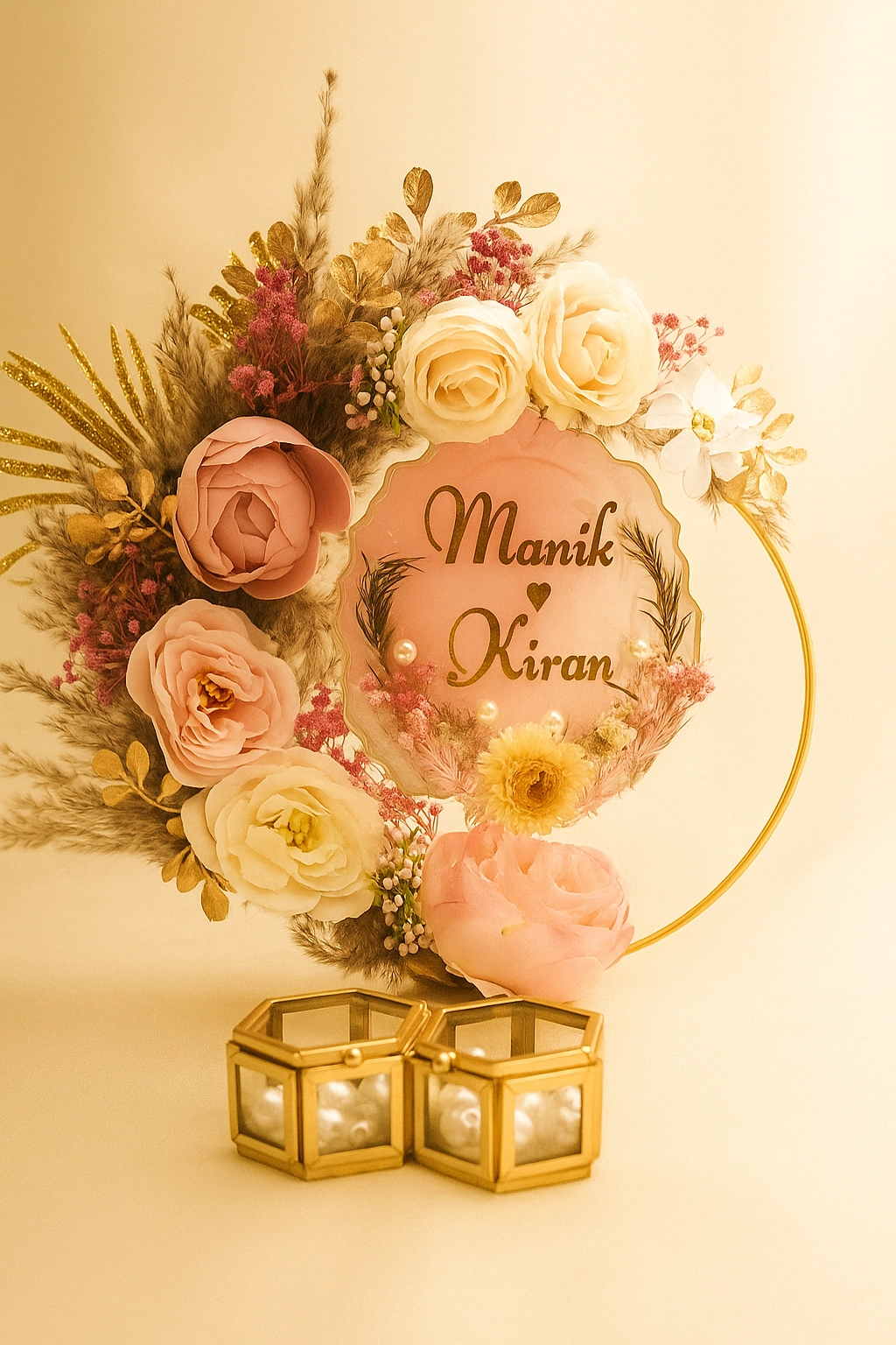 Blush Bloom Custom Engagement Ring Platter thumbnail 2