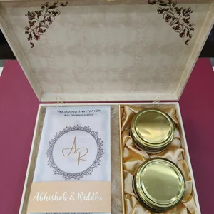 Heritage Luxury Wedding Invitation Box