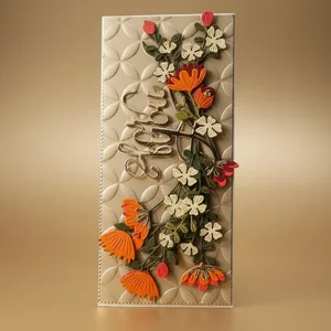 3D Floral Luxury Money Envelope