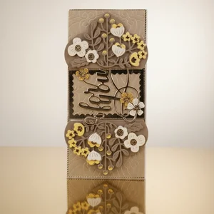 Ethereal Flora 3D Wedding Envelope