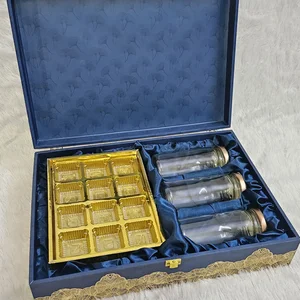 Elegant Navy Blue Wedding Favor Box