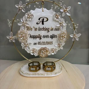 Elegant Personalized Engagement Ring Platter