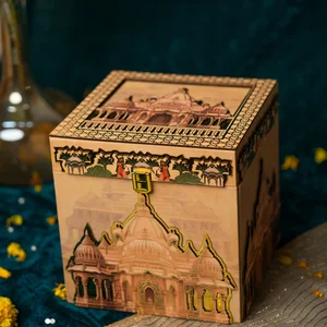 Heritage Luxury Wedding Invitation Box