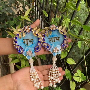 Luxe Shubh Labh Hanging Pair