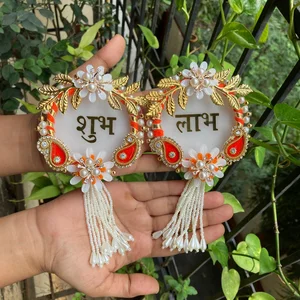 Luxe Shubh Labh Hanging Pair