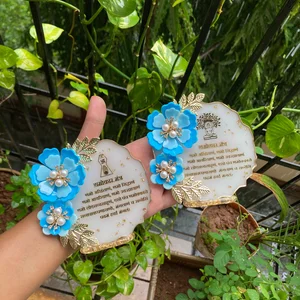 Blessings Mini Mantra Frame - 4 inch