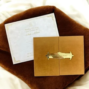 Elegant Heritage Wedding Invitation