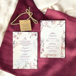 Plantable wedding invite