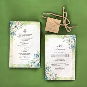 Plantable wedding invite